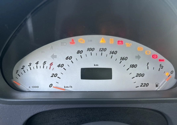 Mercedes-Benz Klasa A cena 6999 przebieg: 205000, rok produkcji 2003 z Częstochowa małe 379